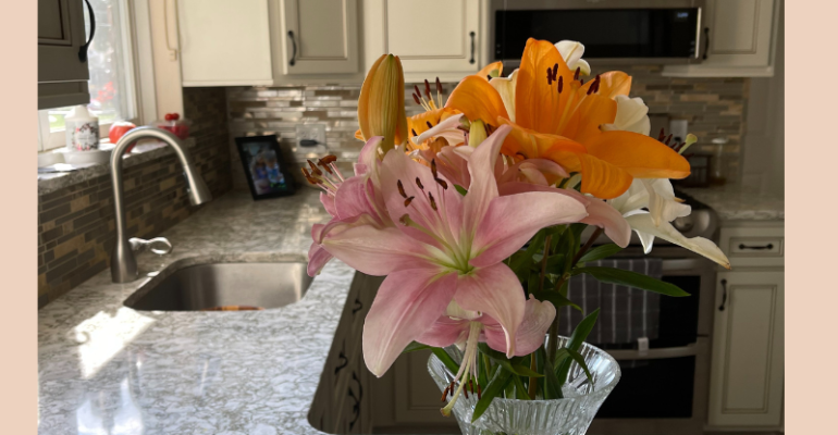 Lillies in Vase from Networking